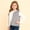 Gray, variant on Girls Vest Cardigan Sleeveless Solid Zip Up Quilted Silk Thicken Warm Puffer School Vest Outerwear
