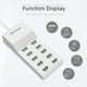 thumbnail image 4 of Cargador multipuerto USB 5V2.4A10 Puerto de carga de teléfono móvil Estación de carga de pila de carga rápida, 4 of 4