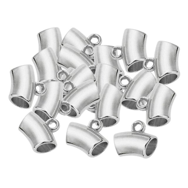 Tubo de Espaciador de Agujero Grande Sunnimix 50 Piezas 6 mm