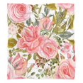 thumbnail image 5 of Charming Vintage Botanical Flower Blanket: Soft, Warm & Cozy Throw Blanket- Ultra Soft Flannel - Couch Blanket for Kids, Adults, Home, Chair, Sofa, Couch & Bed, 5 of 5