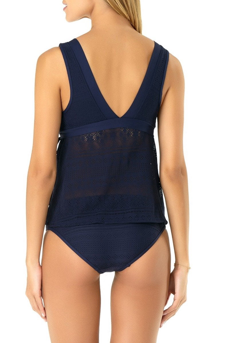 wrap tankini top