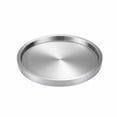 thumbnail image 1 of predolo Plato Redondo de Acero Inoxidable Reutilizable Bandeja para Barbacoa Coreana Resistente Al Óxido Plato de Fondo Plano Engrosado para Restaurantes, 1 of 9
