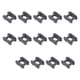 thumbnail image 1 of Cabezal de cadena de rodillos, 14 piezas, eslabón de conexión de cadena, eslabón de repuesto para cadena de bicicleta, artesanía superior, 1 of 8