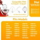 thumbnail image 5 of Kit de accesorios para batidora de pie con cabezal inclinable KitchenAid de 3 piezas, 5 of 8