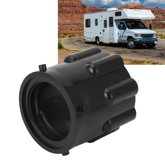 RV Sewer Connection Adapter, RV Sewer Hose Adapter Prevent Leak Sturdy For Cassette And Portable Toilets