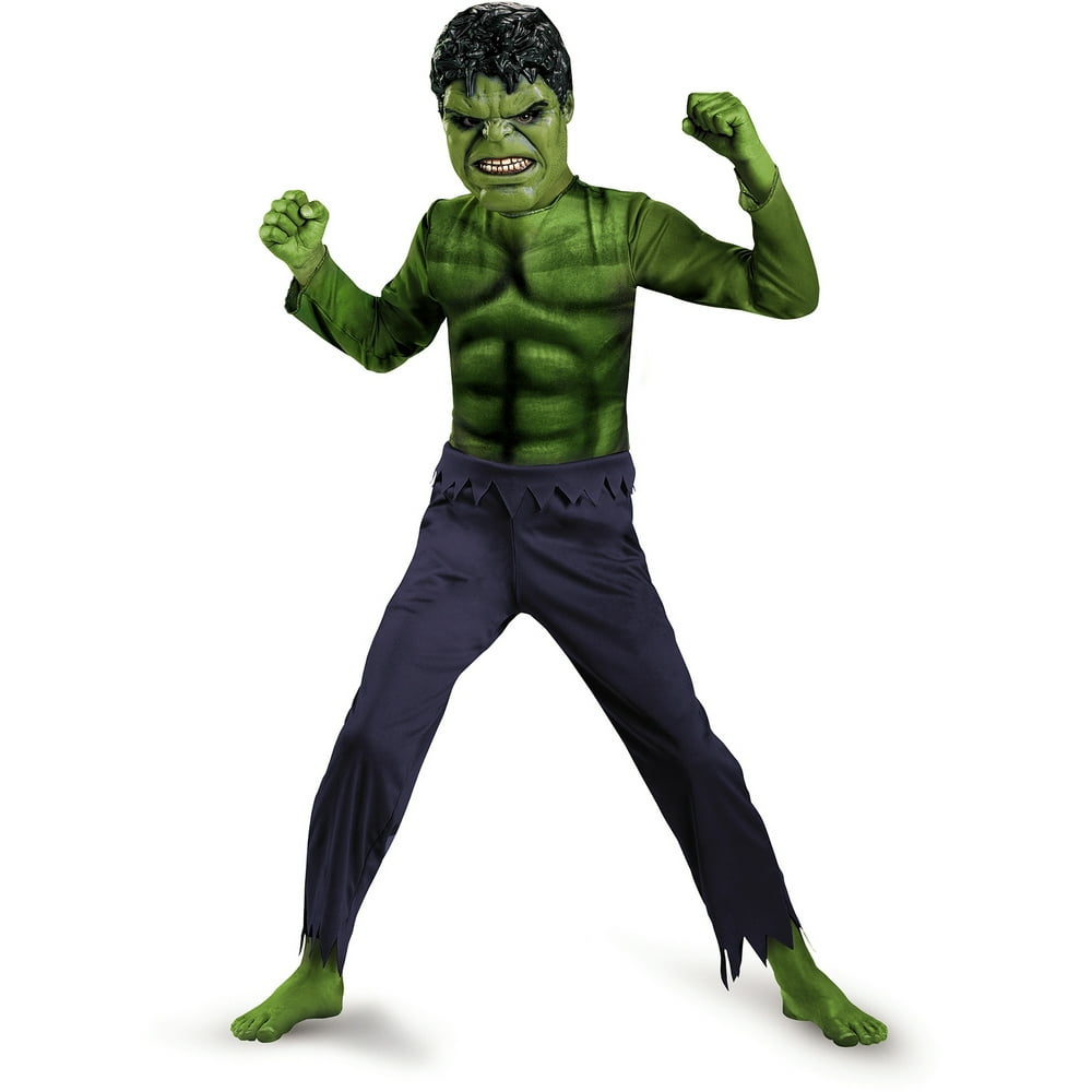 Hulk Basic Child Halloween Costume - Walmart.com - Walmart.com