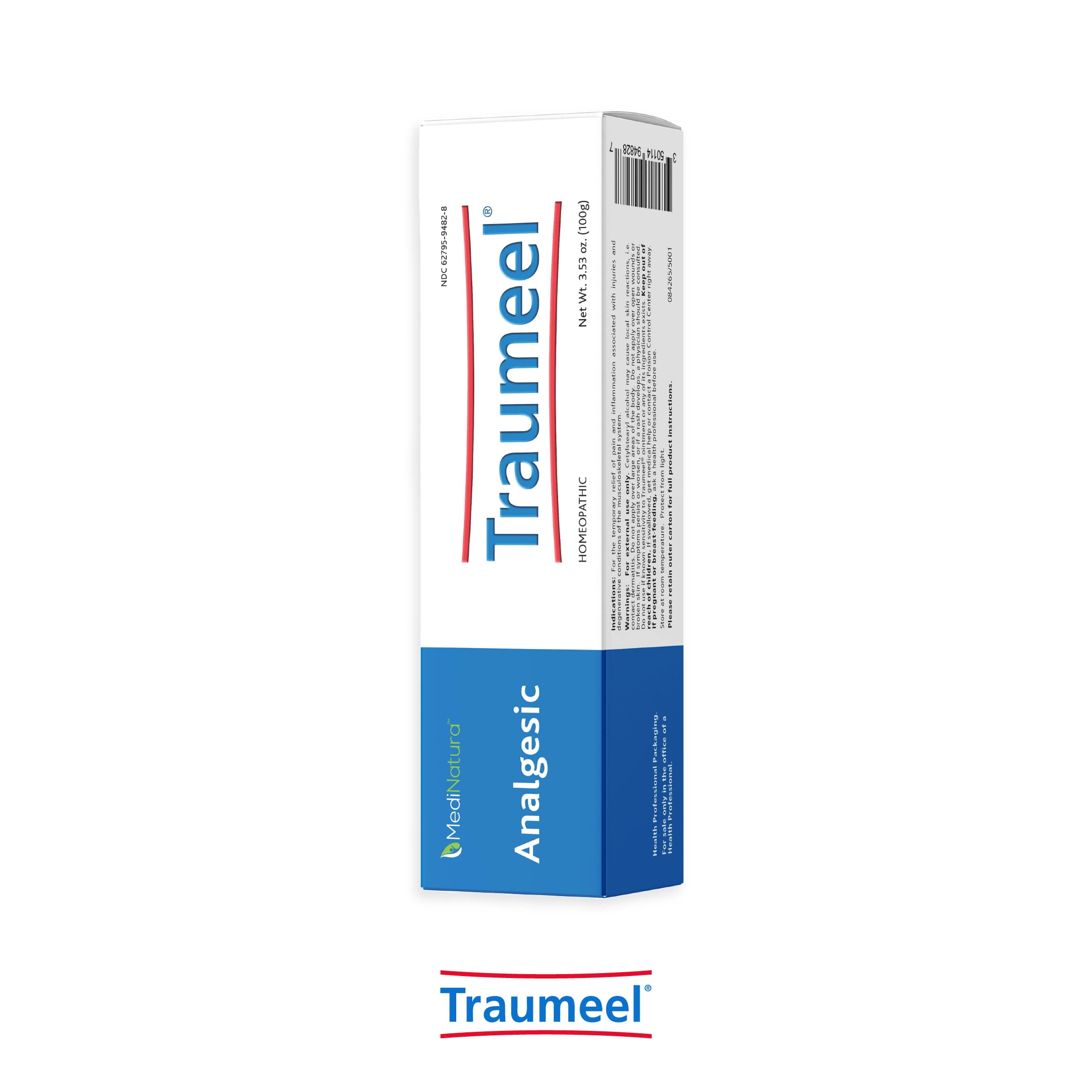 MediNatura Traumeel Ointment Topical Pain Relief - Arthritis Injury or Exercise Related Pain & Soreness Arnica + 13 Active Ingredients - 3.53 oz