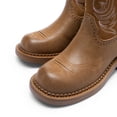 thumbnail image 4 of DREAM PAIRS Women's Mid-Calf Cowboy Cowgirl Boots Embroidered Pull-On Western Boots, 4 of 5