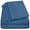 Dusty Blue, variant on Hotel Collection Rayon derived from Bamboo Bed Sheet Set - 6 Piece, Full, Cream