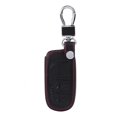 thumbnail image 1 of 4 Buttons PU Leather Car Key Fob Case Holder Storage Bag Cover Universal, 1 of 11