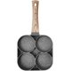 thumbnail image 1 of Sartén multiusos de 4 agujeros, sartén antiadherente para huevos fritos, utensilio de cocina Sartén para hamburguesas, sartén multiusos de 4 agujeros, sartén antiadherente para huevos fritos,kitche,11 kaili Sencillez, 1 of 5