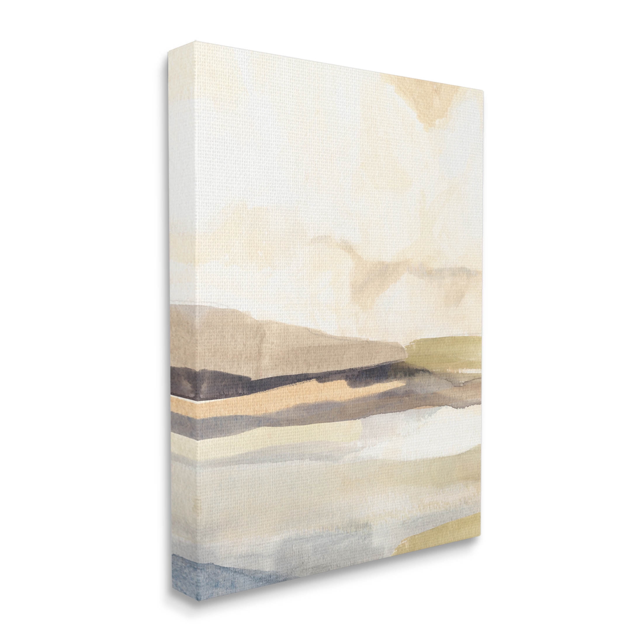 Stupell Industries Rural Nature Horizon Landscape Painting Gallery Wrapped Canvas Print Wall Art, Design by Annie Warren