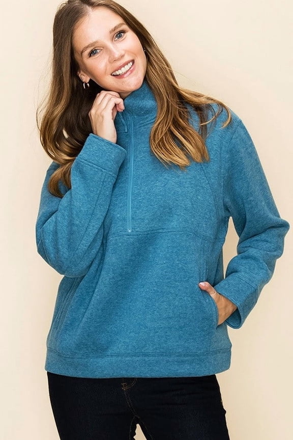 HALF ZIP PULLOVER ACTIVEWEAR JACKET