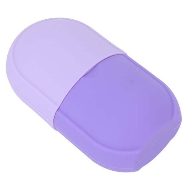 Rodillo facial de hielo de silicona morado alivio del dolor elimina las bolsas de los ojos previene las arrugas ilumina la piel duradero ampliamente utilizado Bodega Aurrera en linea