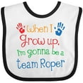 thumbnail image 3 of Inktastic Future Team Roper Cowboy Rodeo Boys or Girls Baby Bib, 3 of 4