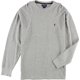 thumbnail image 1 of Camisa de pijama térmica con textura Ralph Lauren para hombre, gris, grande, 1 of 1
