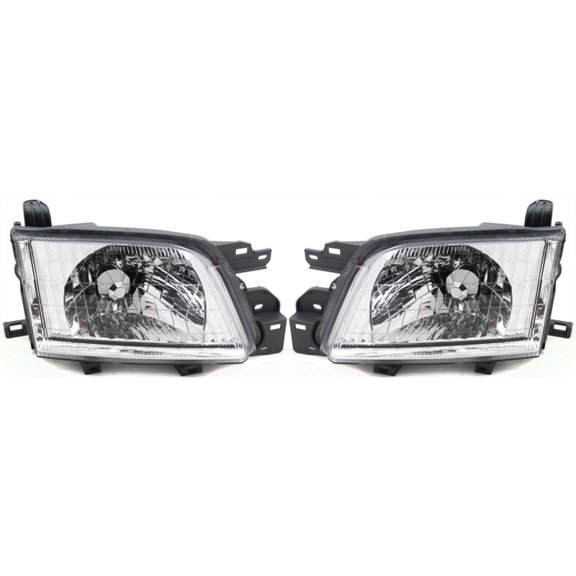 For Subaru Forester Headlight Assembly 2001 2002 Pair Driver and Passenger Side For SU2502107 | 84001FC230