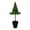 A, variant on 22 inch Artificial Halloween Witch Hat Topiary Tree, Realistic Faux Boxwood Shrub in Pot, Small Potted Fake Plants for Indoor Outdoor Home Office Fall Thanksgiving Decor