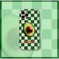 thumbnail image 2 of Estuche de aguacate con tablero de ajedrez liangnv compatible con iPhone 12/iPhone 12 Pro/iPhone 12 Pro Max, estuche protector a prueba de golpes e impermeable para niños y niñas, 2 of 5