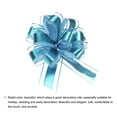 thumbnail image 4 of 12pcs 9" Extra Large Pull Bow Metallic Gift Wrapping Bows Ribbon Organza Light Blue for Wedding Baskets Presents, 4 of 6