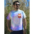 thumbnail image 2 of Pocket Corgi Love Tie Dye Spiral Men -Image by Shutterstock, Male x-Large, 2 of 4