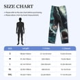 thumbnail image 4 of Zufioo Wave Ocean Animal Shark Mens Pajama Pants Sleep & Lounge Pants Sleepwear Pants(Available in Big & Tall)-XX-Large, 4 of 6
