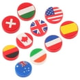 thumbnail image 2 of Miangastore 10Pcs Round Silicone Tennis Racket Dampeners for Vibration Reduction and Stability Enhancement Assorted Color, 2 of 8