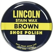 Lincoln Shoe Wax Polish 3 Fl Oz (Brown), Brown, Size 3 Fl Oz