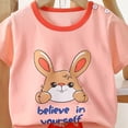 thumbnail image 4 of OYXSER Toddler Baby Boy Clothes Summer Outfits Print Short Sleeve T-Shirt and Shorts Set Cool Short Sets, Red 6-12M, 4 of 4
