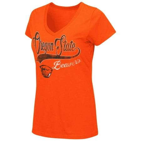 - Oregon State Beavers Women's Tee Short Sleeve V-Neck T-Shirt