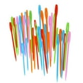 thumbnail image 4 of Shisuyan 100pcs Plastic Needles For Embroidery Assorted Color Sewing Tools For Adults, 4 of 8
