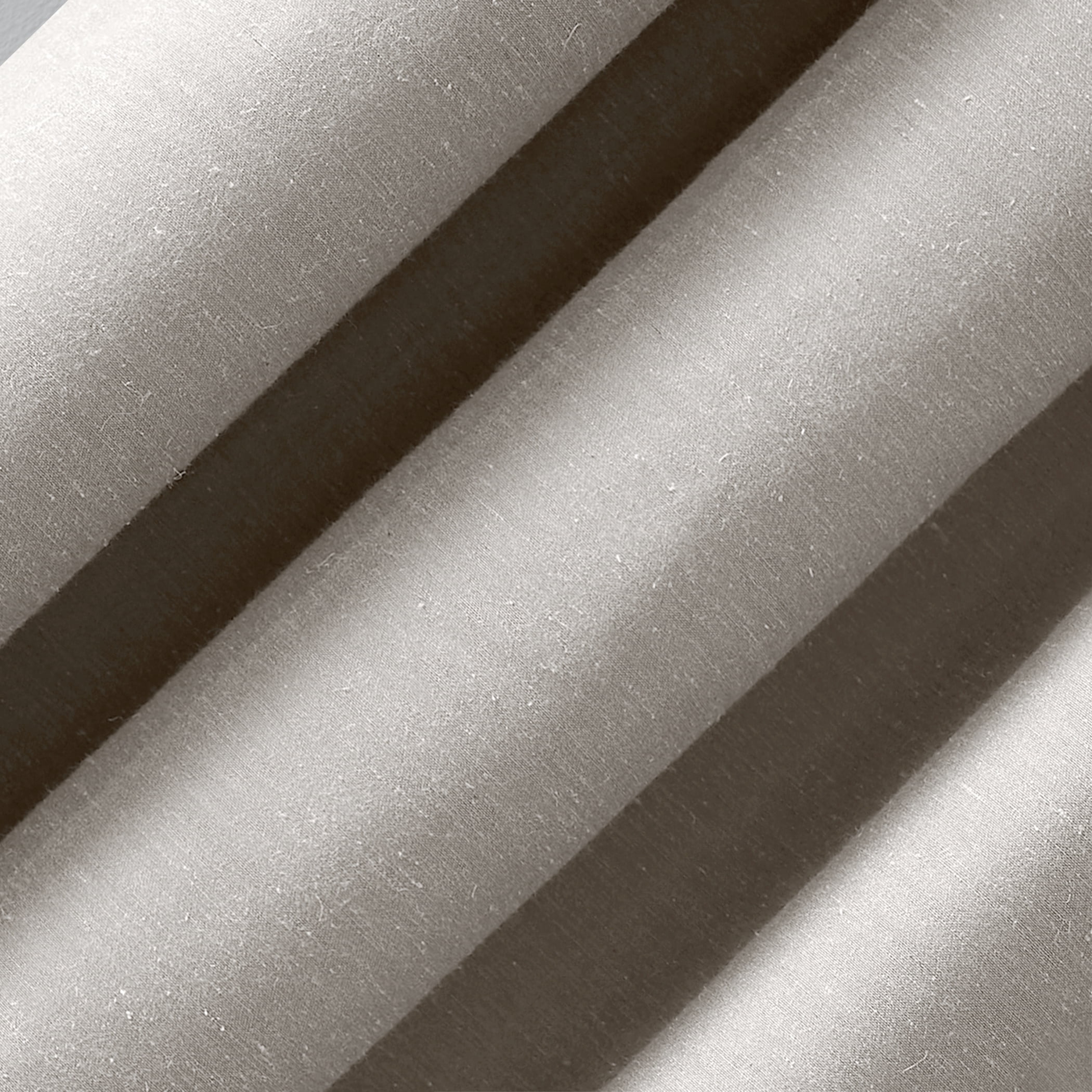 Archaeo Linen Blend Blackout Grommet Top Curtain, 52"x95", Pearl