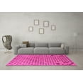 thumbnail image 3 of Ahgly Company Indoor Rectangle Oriental Pink Modern Area Rugs, 2' x 4', 3 of 4