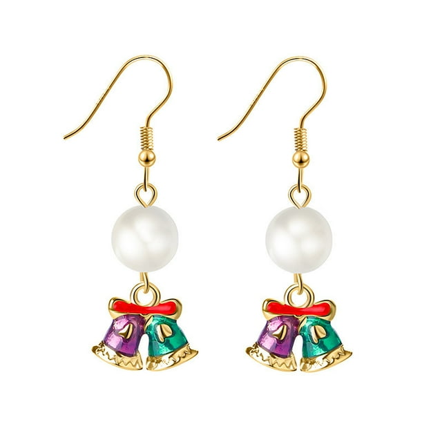 WREESH Diamond Earrings Temperament Personality Drop Crystal Fashion Earrings