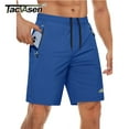 thumbnail image 4 of TACVASEN Quick Dry Athletic Shorts with Zipper Pockets Men's Summer Running Shorts Gym Training Workout Fitness Hiking Shorts, 4 of 7