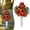 Red, variant on 1 Stem Artificial Persian Chrysanthemum Spray, Faux Silk Fan Mum Flower for Cemetery Memorial Grave Vase Outdoor Yard Decoration, 55x30cm, Clearance Pink