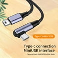 thumbnail image 7 of BKSDUEH USB C Cable, 100W C-Type Super Fast Charging, Cord 90 Degree TYPE-C to MINI Braided Power for Gaming Phone Laptop Charger, 7 of 7