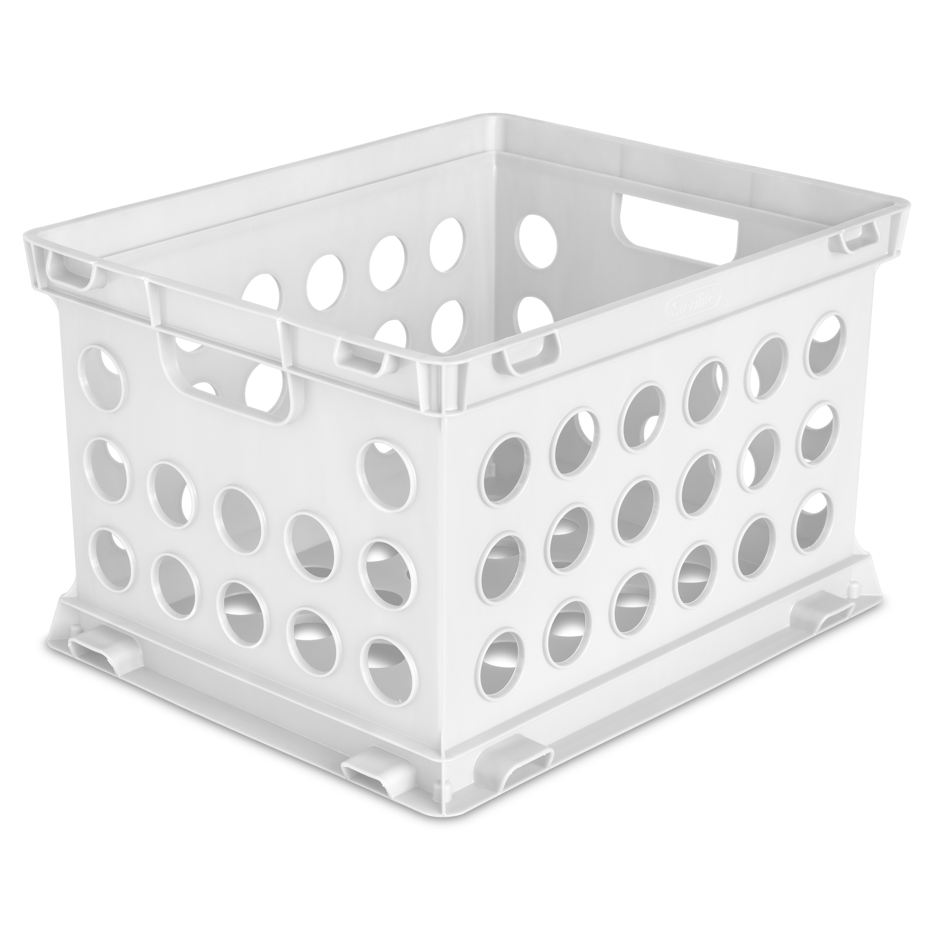 Sterilite File Crate White Set of 12