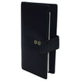 Real Leather Checkbook Cover RFID Wallets For Women Duplicate Check