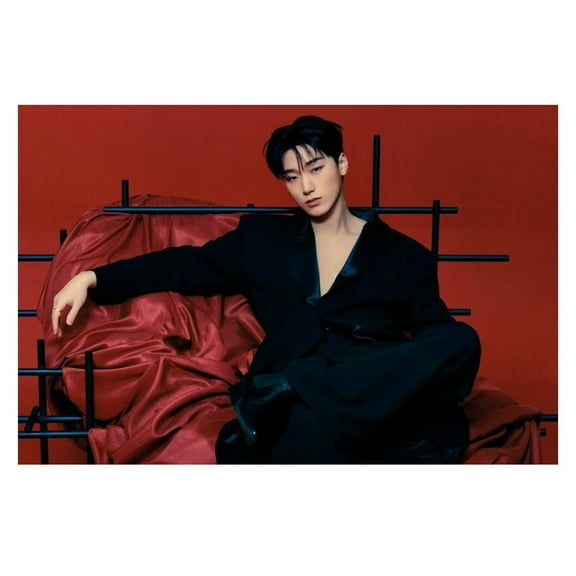 Ateez Seonghwa Golden Hour Part.2 Concept Photo - P4 Music Poster K-Pop Home Decor For Living Room Aesthetic Kpop Male Boys Group Boy Band