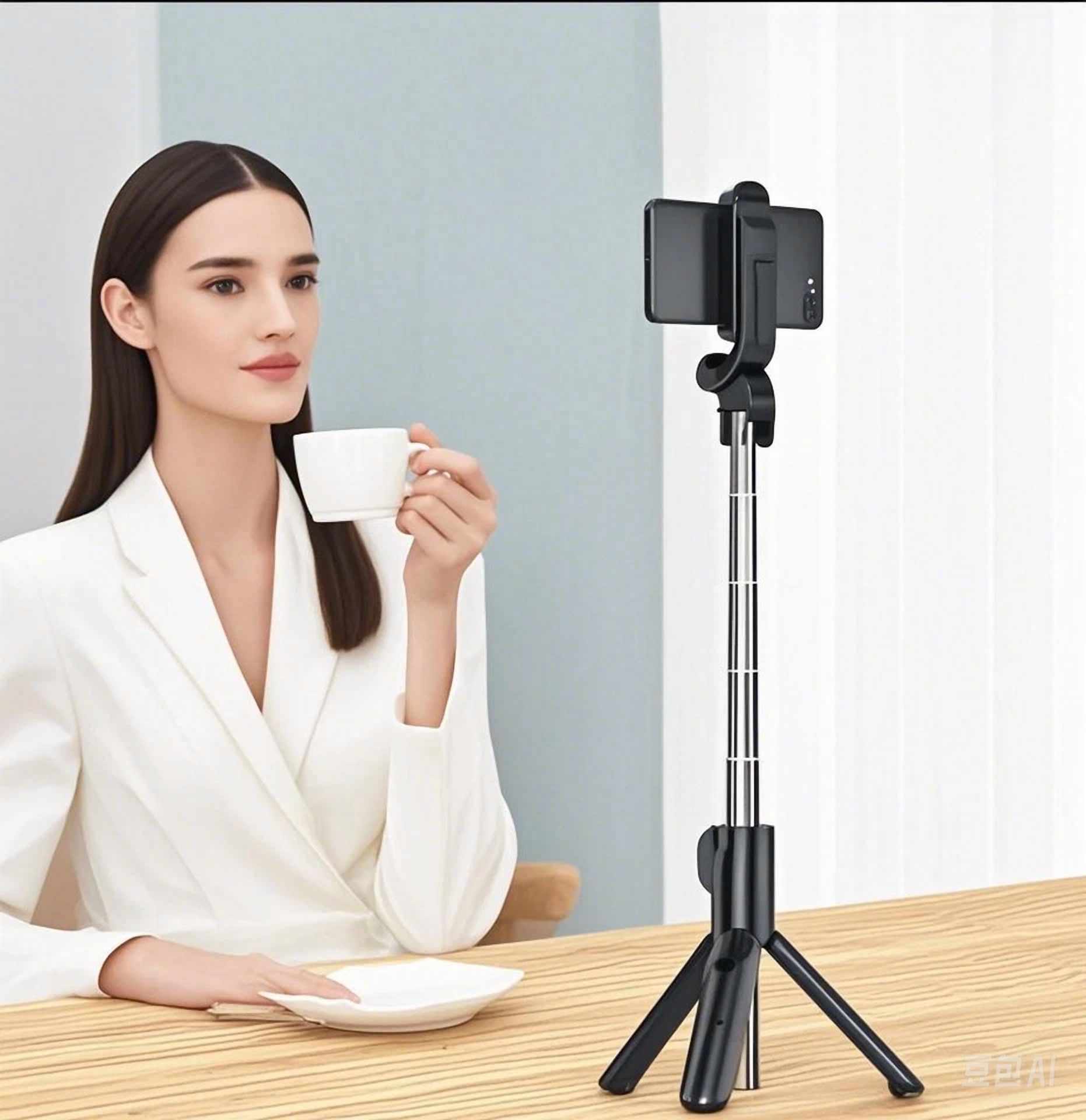BUTTERFLY- 40" Bluetooth Selfie Stick - Portable Live Stream & Travelers For All Phones