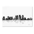 thumbnail image 2 of Trademark Fine Art "Tampa Florida Skyline BG-1" Canvas Art by Marlene Watson, 2 of 4