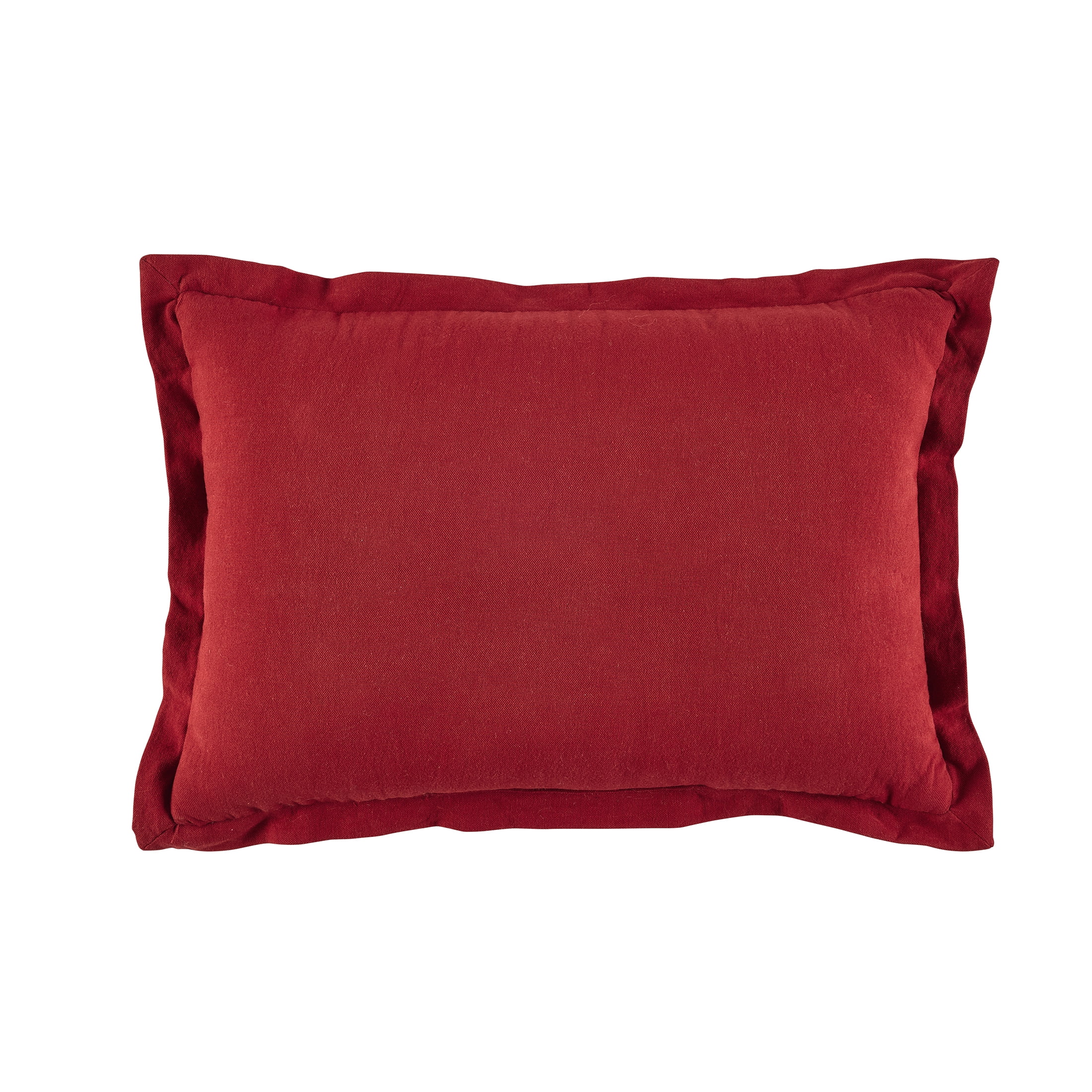 Better Homes & Gardens Embroidered 14x20 Holiday Trees Throw Pillow, Red