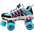thumbnail image 2 of Lenexa Sonic Cruiser 2.0 Unisex Roller Skates - Sneaker Style Quad Skates for Indoor/Outdoor Use | Comfortable Fit Sizes, 2 of 6