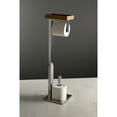 thumbnail image 3 of Kingston Brass SCC8501 Freestanding Toilet Paper Holder with Storage Shelf in Polished Chrome, 3 of 8