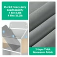 thumbnail image 7 of HioHa 4-Tier Over the Door Mesh Organizer | Baby Clothes Storage for Nursery, Closet, Bathroom & Dorm, 7 of 7