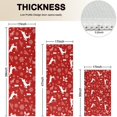 thumbnail image 4 of Red Christmas Reindeer and Snowflake Pattern Kitchen Rugs Sets Of 3,Kitchen Runner Rugs Non Skid Washable,Decorative Kitchen Floor Mats for Kitchen,Sink,Laundry,17"x30"+ 17"x47" + 17"x59", 4 of 6