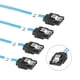 thumbnail image 3 of Cable XMSJSIY Slimline SAS 4.0 SFF-8654 4i de 38 pines a SATA de 7 pines, 3 of 7