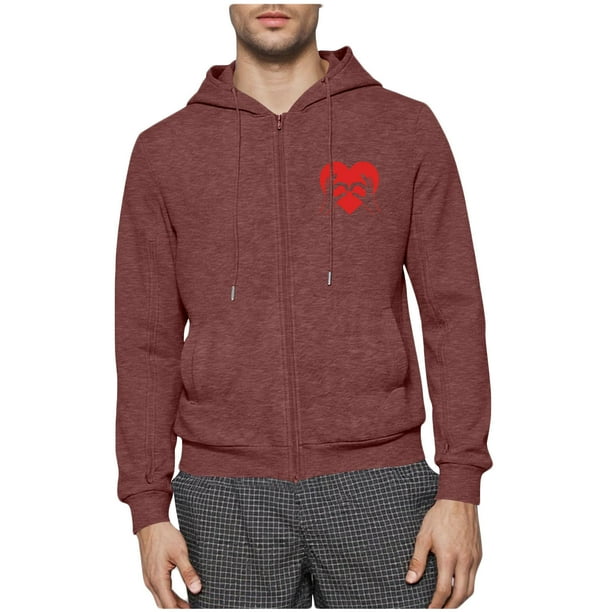 Ceisia Men's Hooded Zipper Closure Functional Pockets Casual Style Coat - 60%Polyester-5%Spandex-35%Cotton for Daily & O utdo... Gift