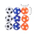 thumbnail image 2 of KAKOWELY 9 Pcs Ballons de Soccer de Table de Remplacement Colorés pour Jeu de Table, 1.1"X1.1"X1.1", 2 of 5
